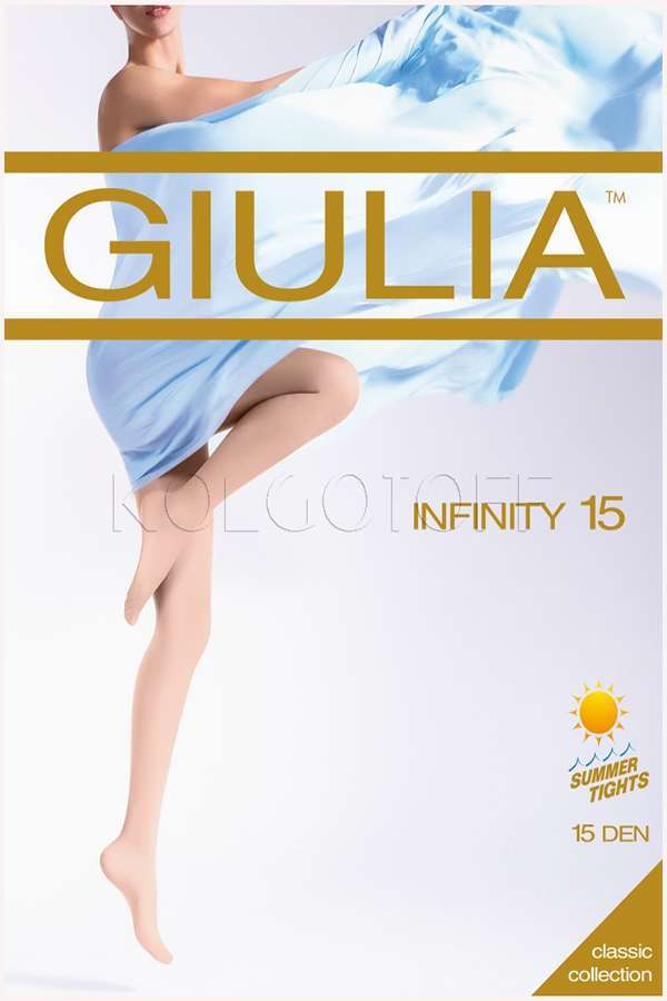 Колготки жіночі класичні GIULIA Infinity 15